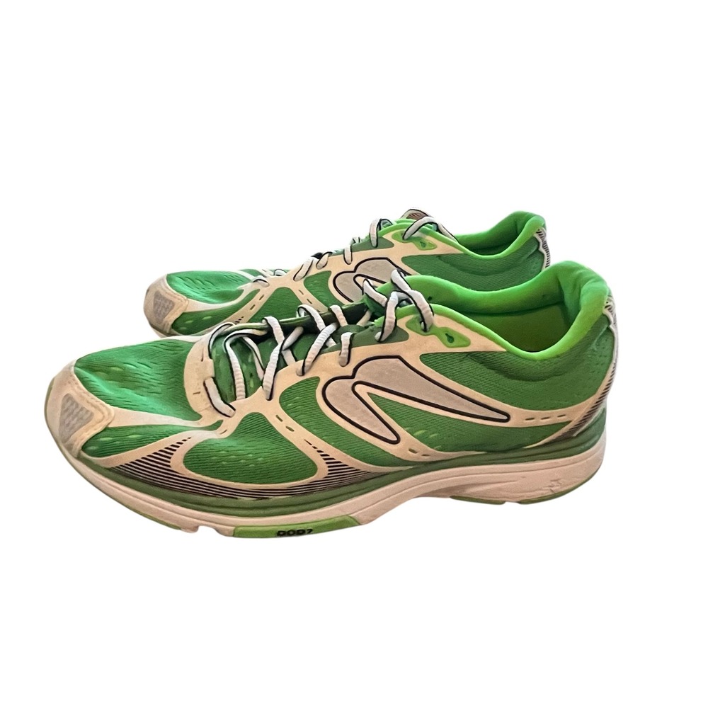 Newton‎ Kismet Mens Green White Athletic Training Shoes 8.5